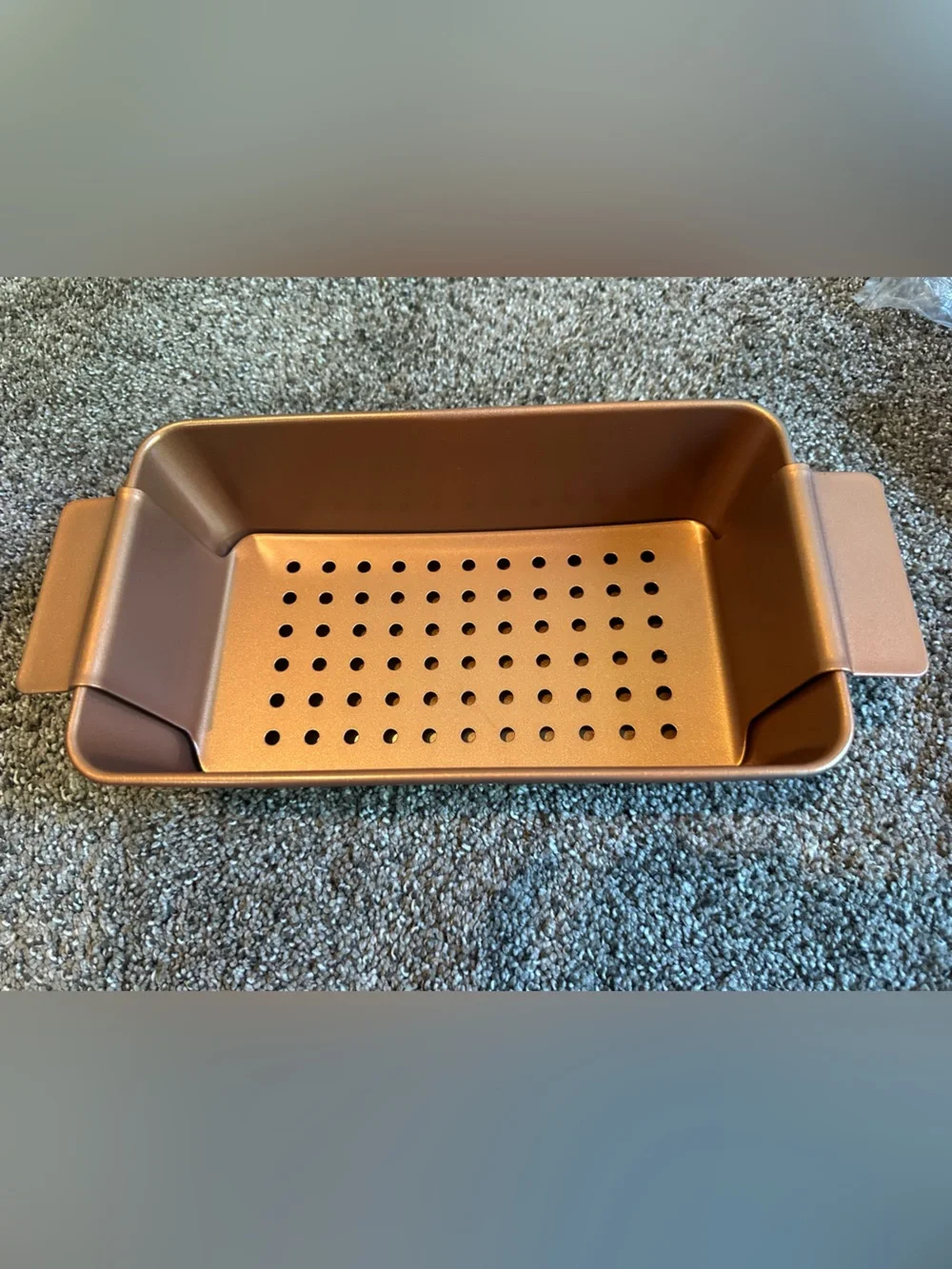 Copper Meatloaf Pan New